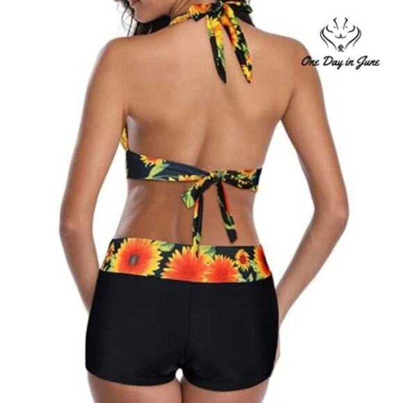 Century Star Halter Push Up Bikini Size S - Picture 2 of 3